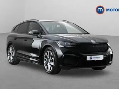 Used Skoda Enyaq iV SportlinePlus 210 kW (286 HP) 2024 Black SUV