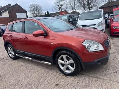 Used Nissan Qashqai Tekna 110 HP (80 kW) 2007 Orange SUV