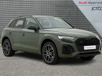 Used Audi Q5 Black Edition 200 HP (147 kW) 2024 Green SUV