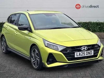 Used Hyundai i20 N Line 100 HP (73 kW) 2025 Green Hatchback