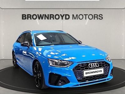 Used Audi A4 S-Line 136 HP (100 kW) 2020 Blue Estate