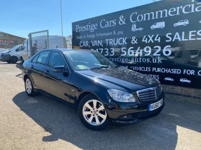 Used Mercedes C180 SE 2010 Black Sedan