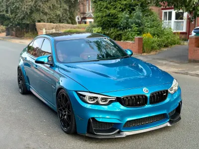 Used BMW M3 Competition Edition 550 HP (404 kW) 2016 Blue Sedan