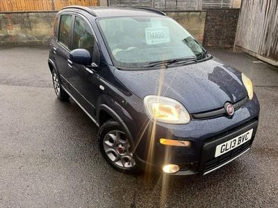 Blue Used 2013 Fiat Panda 4x4 Hatchback | £4,795 (Fair price)