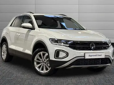 Used VW T-Roc Match 150 HP (110 kW) 2025 White SUV