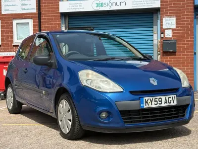 Used Renault Clio II Extreme 2009 Blue Hatchback