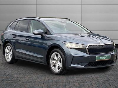 Used Skoda Enyaq iV ecoSuite 131 kW (179 HP) 2021 Quartz grey SUV