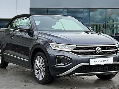 New VW T-Roc Style 150 HP (110 kW) 2025 Smokey grey metallic black SUV