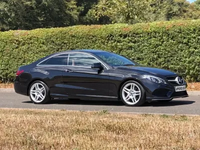 Used Mercedes E350 AMG Line Premium 2015 Black Coupe