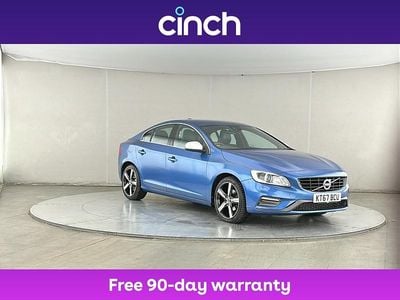 Blue Used 2017 Volvo S60 R-Design Sedan | £11,899 (A bit pricey)