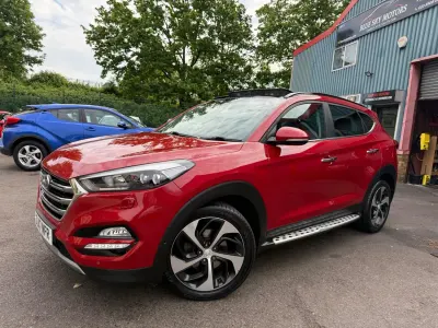 Używany Hyundai Tucson Premium SE 2017 Czerwony SUV