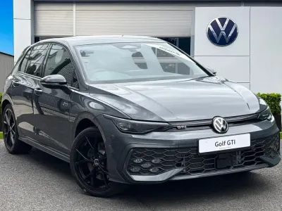 New VW Golf VIII GTI 2026 Grey Hatchback