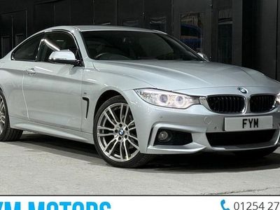 Silver Used 2014 BMW 420 M Sport Coupe | £11,195 (Fair price)