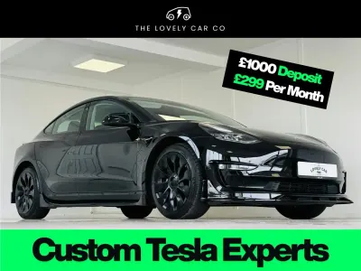 Used Tesla Model 3 Standard Range Plus 366 kW (498 HP) 2022 Black Sedan