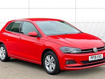 Red Used 2019 VW Polo Edition Hatchback | £10,514 (Fair price)