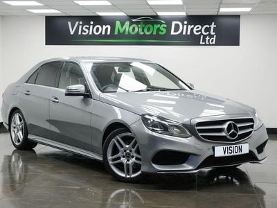 Begagnad Mercedes E250 AMG line 204 HK (150 kW) 2015 Silver Sedan