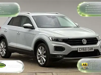 Used VW T-Roc SEL 115 HP (84 kW) 2019 Silver SUV