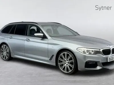 Used BMW 530 M Sport 249 HP (183 kW) 2020 Blue Estate