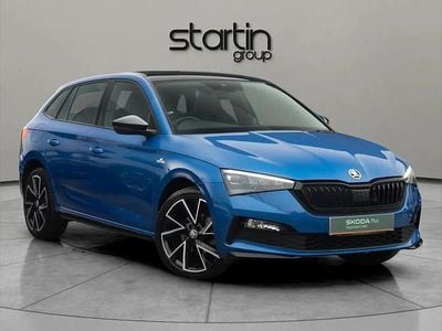 Blue Used 2021 Skoda Scala Monte Carlo Hatchback | £15,750 (Fair price)