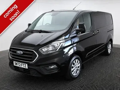 Used Ford Transit Custom Limited 130 HP (95 kW) 2023 Black Van