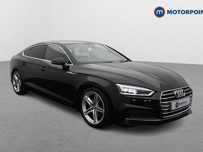 Used Audi A5 S-Line 2018 Black Hatchback