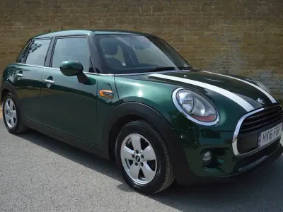 Used Mini One D Hatch 95 HP (69 kW) 2016 Green Hatchback