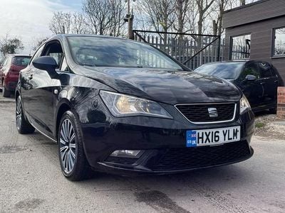 Used Seat Ibiza CONNECT 90 HP (66 kW) 2016 Black Coupe