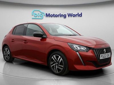 Used Peugeot 208 Allure Premium 100 HP (73 kW) 2022 Red Hatchback