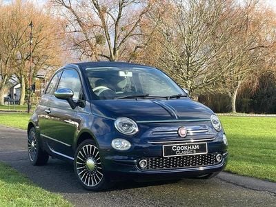 Used Fiat 500C Riva 69 HP (50 kW) 2017 Blue Cabriolet