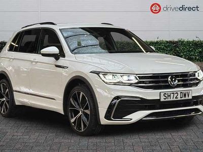 Used VW Tiguan R-line 150 HP (110 kW) 2022 White SUV