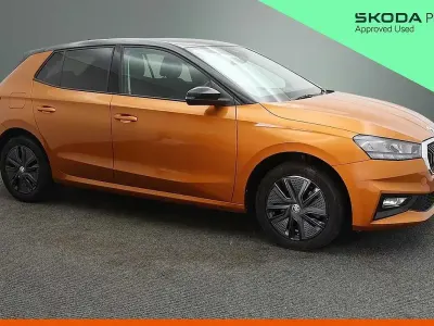 Used Skoda 110 R Colour Edition 81 HP (59 kW) 2023 Phoenix orange metallic body / black magic pearl effect roof Hatchback