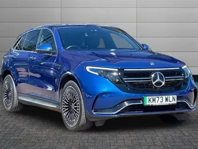 Used Mercedes EQC400 AMG Line Premium 300 kW (408 HP) 2023 Blue SUV