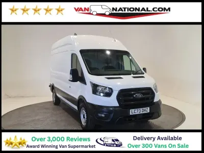 Used Ford Transit 130 HP (95 kW) 2023 White Van