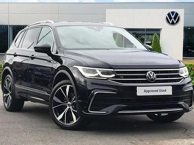 Used VW Tiguan Allspace R-line 150 HP (110 kW) 2022 Black SUV