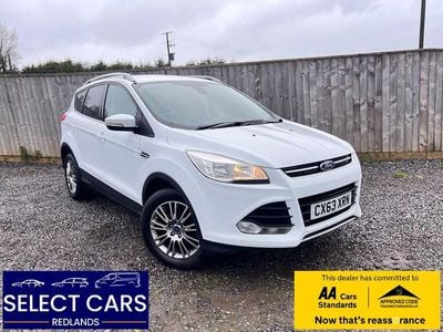 Used Ford Kuga Titanium 140 HP (102 kW) 2013 White SUV