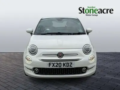 Used Fiat 500 Lounge 69 HP (50 kW) 2020 White Hatchback