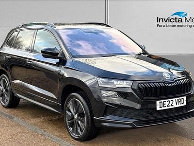 Used Skoda Karoq SportLine 150 HP (110 kW) 2022 Black SUV