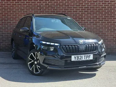 Used Skoda Kamiq Monte Carlo 81 HP (59 kW) 2021 Black magic pearl effect SUV