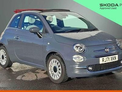 Grey Used 2022 Fiat 500C Dolcevita Cabriolet | £11,500 (Fair price)