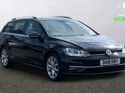 Used VW Golf VII GT 150 HP (110 kW) 2018 Black Estate