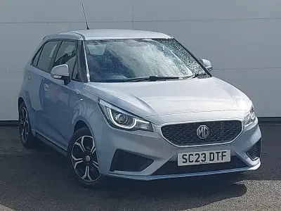 Used MG MG3 Excite 106 HP (77 kW) 2023 Silver Hatchback