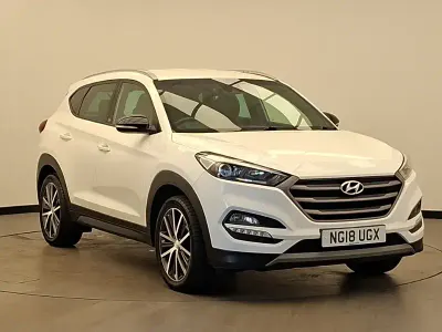 Used Hyundai Tucson GO! 177 HP (130 kW) 2018 White SUV
