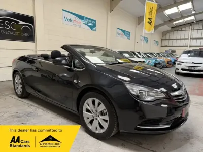 Used Vauxhall Cascada 2015 Black Cabriolet