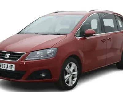 Used Seat Alhambra XCELLENCE 177 HP (130 kW) 2017 Red MPV