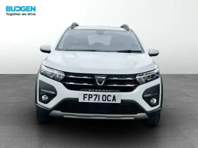 Used Dacia Sandero Prestige 89 HP (65 kW) 2021 White Hatchback