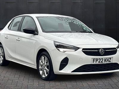 Used Vauxhall Corsa Edition 75 HP (55 kW) 2022 White Hatchback