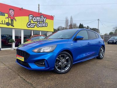 Blue Used 2020 Ford Focus ST-Line Hatchback | £11,495 (Fair price)