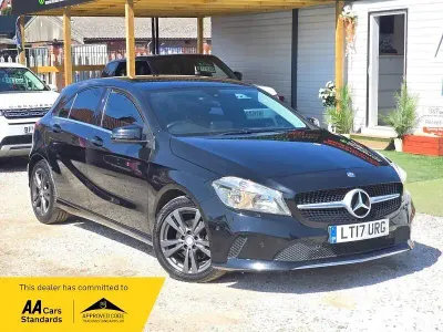 Used Mercedes A200 Executive 136 HP (100 kW) 2017 Black Hatchback