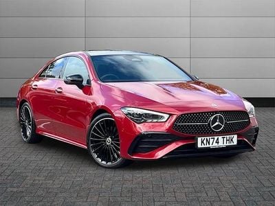 Red Used 2024 Mercedes 220 AMG Line Premium Plus Coupe | £31,790 (A bit pricey)