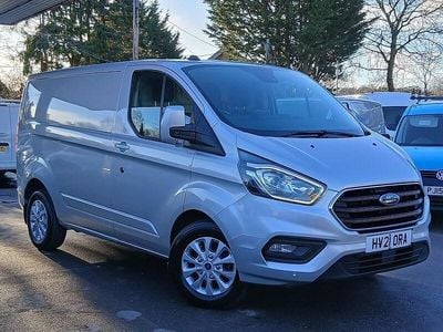 Begagnad Ford Transit Custom Limited 130 HK (95 kW) 2021 Silver Van